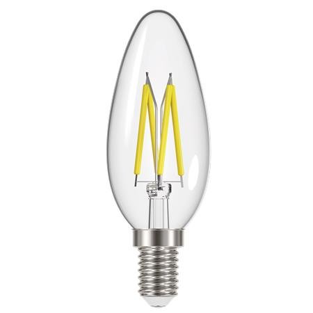 LED žiarovka, E14, filament sviečka, 4W (40W), 470lm, 2700K, ENERGIZER