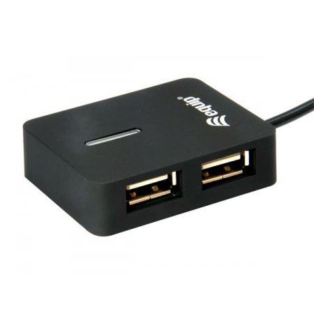 USB HUB, 4 porty, USB 2.0, EQUIP "Life"