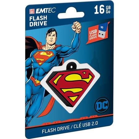 USB kľúč, 16GB, USB 2.0, EMTEC "DC Superman"