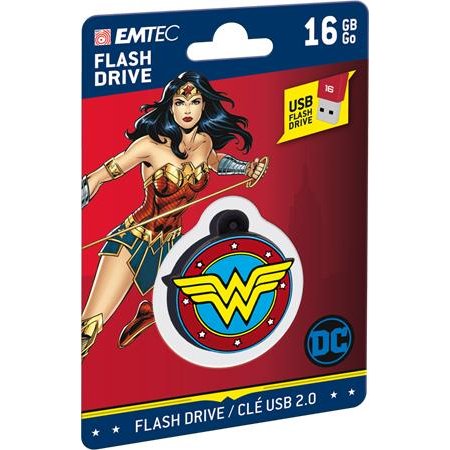 USB kľúč, 16GB, USB 2.0, EMTEC "DC Wonder Woman"