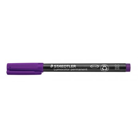 Permanentný popisovač, OHP, 1 mm, STAEDTLER "Lumocolor® 317 M", fialová