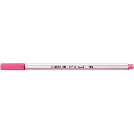 Vláknová fixka, STABILO "Pen 68 brush", pink