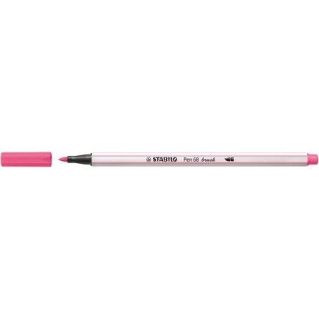 Vláknová fixka, STABILO "Pen 68 brush", pink