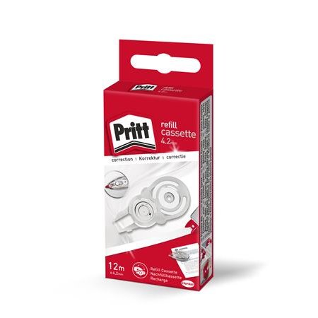 Náplň do korekčného rolleru, 4,2 mm x 12 m, HENKEL "Pritt"