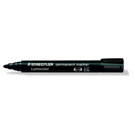 Permanentný popisovač, 2 mm, kužeľový hrot, STAEDTLER "Lumocolor 352", čierny