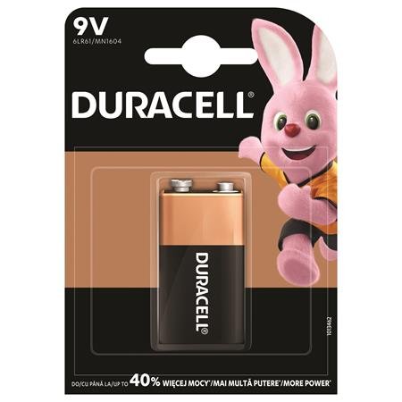 Batéria, 9V, 1ks, DURACELL "Basic"