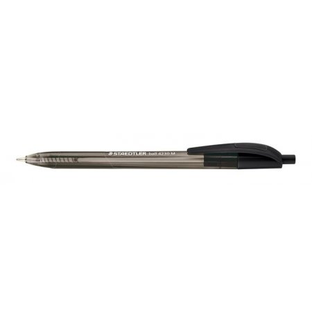 Guľôčkové pero, 0,5 mm, stláčací mechanizmus, STAEDTLER® "4230 M", 8 rôznych farieb