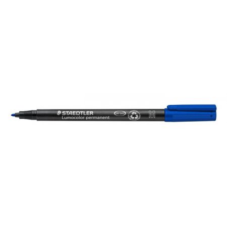 Permanentný popisovač, OHP, 1 mm, STAEDTLER "Lumocolor® 317 M", modrá