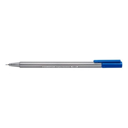 Liner, 0,3 mm, STAEDTLER "Triplus", modrý