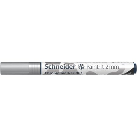 Popisovač, chrómový, 2 mm, SCHNEIDER "Paint-It 061"