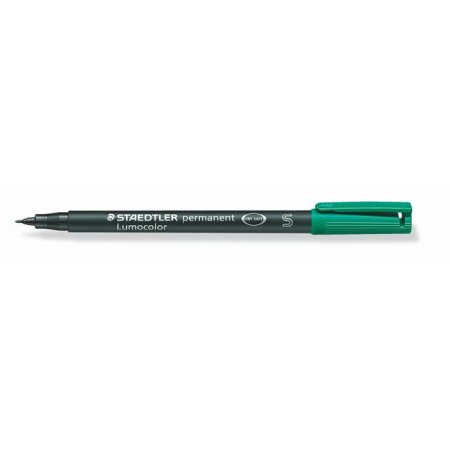 Permanentný popisovač, OHP, 0,4 mm, STAEDTLER "Lumocolor® 313 S", zelená