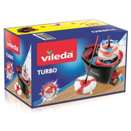 Upratovacia súprava, s pedálom, VILEDA "Easy Wring TURBO"