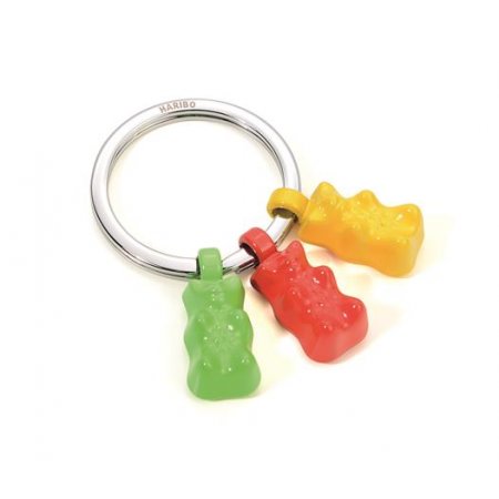 Kľúčenka, s 3 charm ozdobami, TROIKA "Haribo"