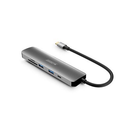 USB HUB, USB-C/USB 3.0/HDMI/SD/mSD, URBAN FACTORY