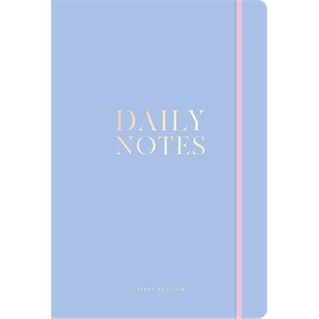 Poznámkový zošit, linajkový, čistý, štvorčekový, A5, 96 listov, tvrdá obálka, SHKOLYARYK "Daily notes", rôzne vzory