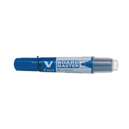 Popisovač na tabule, 2,3 mm, kužeľový, PILOT "V-Board Master", modrý