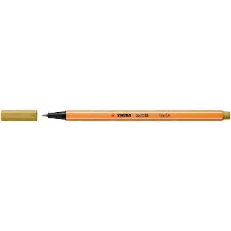 Liner, 0,4 mm, STABILO "Point 88", khaki