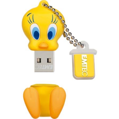 USB kľúč, 16GB, USB 2.0, EMTEC "Tweety"