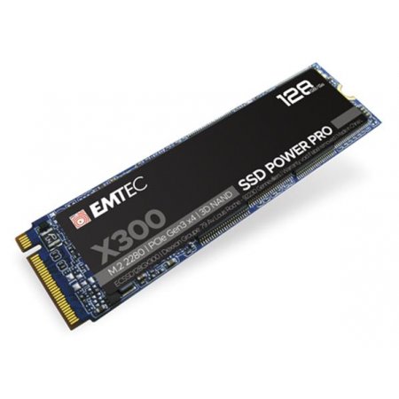 SSD (interná pamäť), 128GB, M2 NVMe, 1500/500 MB/s, EMTEC "X300"