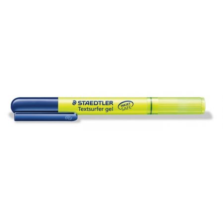 Zvýrazňovač, 3 mm, gélový, STAEDTLER "Textsurfer Gel 264", žltý