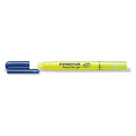 Zvýrazňovač, 3 mm, gélový, STAEDTLER "Textsurfer Gel 264", žltý