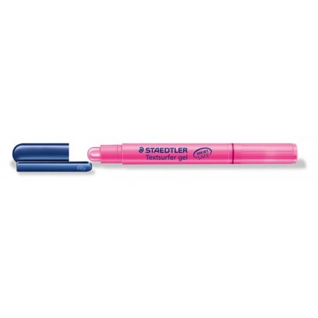 Zvýrazňovač, 3 mm, gélový, STAEDTLER "Textsurfer Gel", ružový