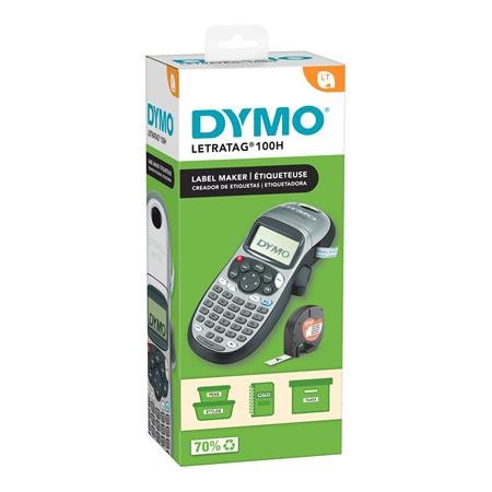 Elektrický etiketovací stroj, DYMO "Letratag Razor 100H", strieborná