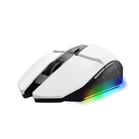Myš, bezdrôtová, optická, gaming, LED, TRUST "GXT110W Felox", biela