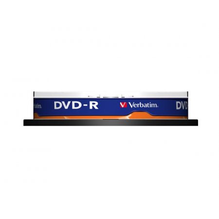 DVD-R disk, AZO,  4,7GB, 16x, 10 ks, cake box, VERBATIM