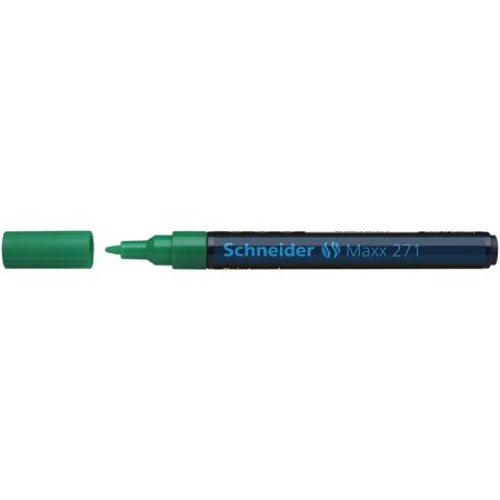 Lakový popisovač, 1-2 mm, SCHNEIDER "Maxx 271", zelený