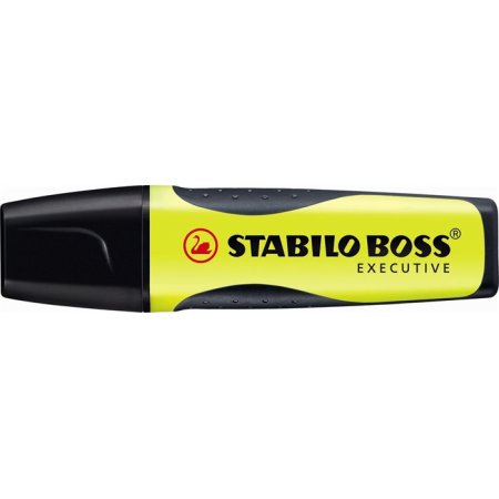 Zvýrazňovač, 2-5 mm, STABILO "Boss Executive", žltý