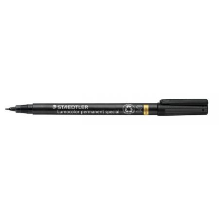 Permanentný popisovač, 0,4 mm, S, STAEDTLER "Lumocolor Special 319", čierny