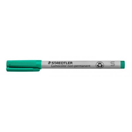 Nepermanentný popisovač, OHP, 0,4 mm, STAEDTLER "Lumocolor® 311 S", zelená