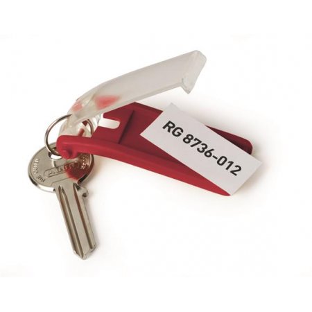 Kľúčenka, plastová, DURABLE "KEY CLIP", rôzne farby