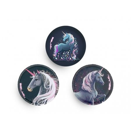 Emblém, na suchý zips, k taškám Classy Plus, BELMIL "Unicorn Dream"