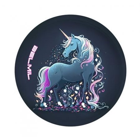 Emblém, na suchý zips, k taškám Classy Plus, BELMIL "Unicorn Dream"