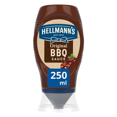 Grilovacia omáčka BBQ, 285 g, HELLMANNS