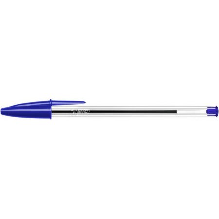 Guľôčkové pero, 0,32 mm, s vrchnákom, BIC "Cristal Original", modré