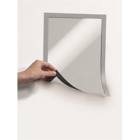 Informačný panel, A4, magnetický, DURABLE "DURAFRAME® MAGNETIC", strieborná