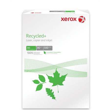 Kancelársky papier, recyklovaný, A4, 80 g,  XEROX "Recycled Plus"