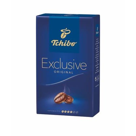 Káva, pražená, mletá, vákuové balenie, 250 g,  TCHIBO "Exclusive"