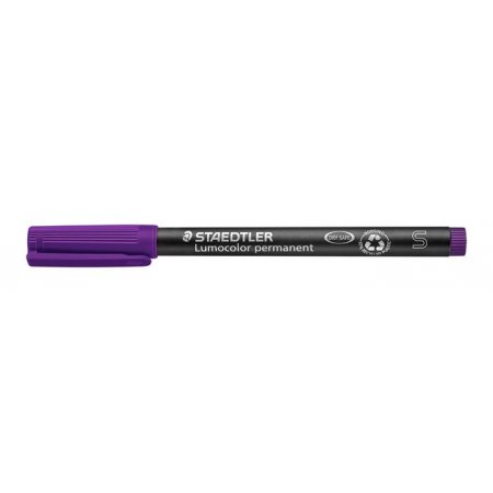 Permanentný popisovač, OHP, 0,4 mm, STAEDTLER "Lumocolor® 313 S", fialová