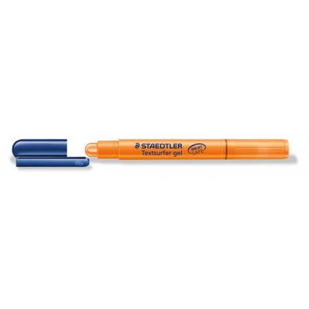 Zvýrazňovač, 3 mm, gélový, STAEDTLER "Textsurfer Gel", oranžový