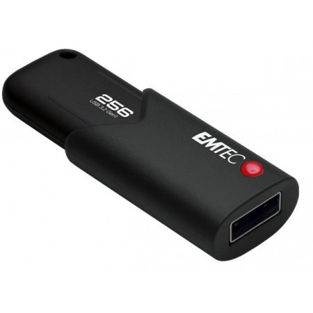 USB kľúč, 256GB, USB 3.2, so šifrovaním, EMTEC "B120 Click Secure"