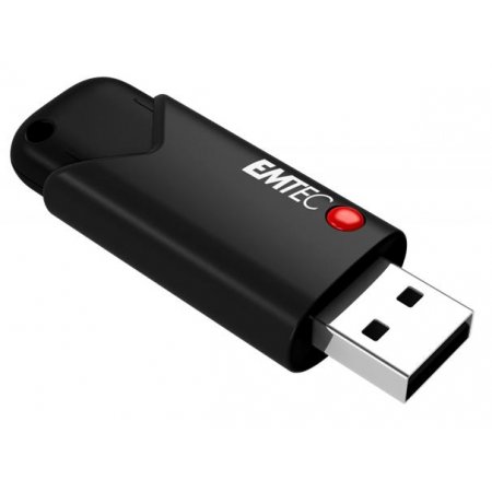 USB kľúč, 256GB, USB 3.2, so šifrovaním, EMTEC "B120 Click Secure"