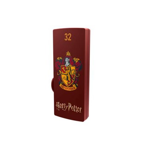 USB kľúč, 32GB, USB 2.0, EMTEC "Harry Potter Gryffindor"