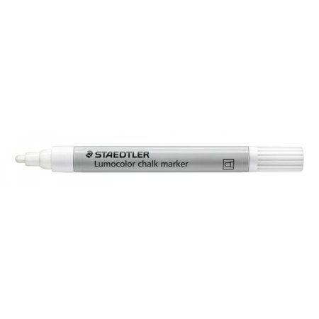 Kriedový popiovač, 2,4 mm, kuželový, STAEDTLER "Lumocolor® 344", biely