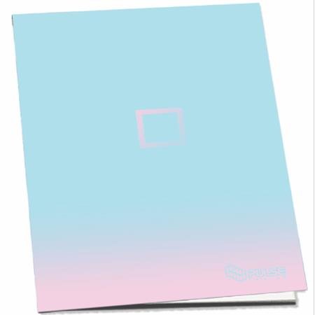 Zošit, A5, štvorčekový, 52 listov, PULSE "Pastel Colours"