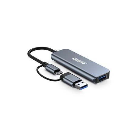 USB HUB, 4xUSB-A 3.2, URBAN FACTORY "Minee"