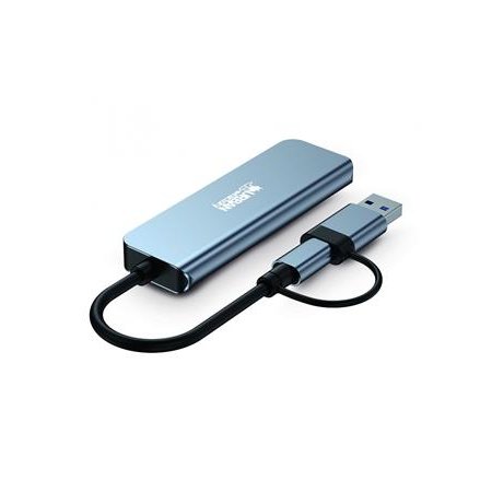 USB HUB, 4xUSB-A 3.2, URBAN FACTORY "Minee"